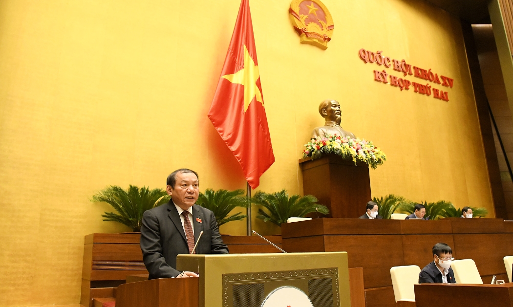 Bộ trưởng Văn hóa, Thể thao và Du lịch Nguyễn Văn Hùng - Ảnh: