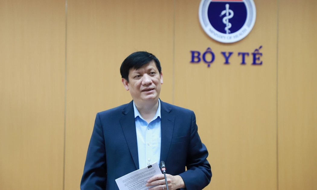 Bộ trưởng Bộ Y tế Nguyễn Thanh Long bày tỏ lo ngại nguy cơ bùng phát dịch. Ảnh - Nguyễn Nhiên. 