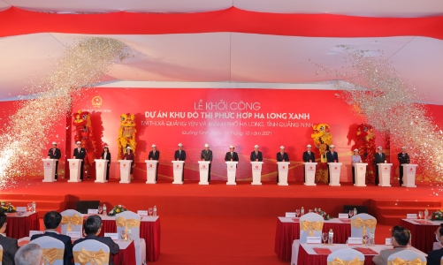 Quảng Ninh khởi công 4 dự án với tổng vốn đầu tư khoảng 12 tỷ USD