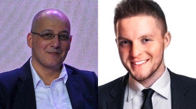 2 CEO & Founder Davide Cali và Benjamin Cardarelli của CrossFund.