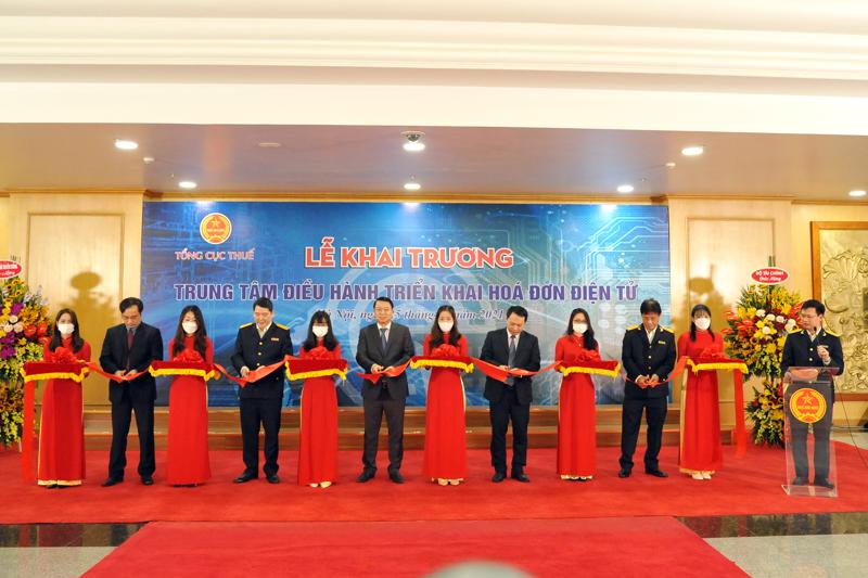 The ceremony launching the centers.