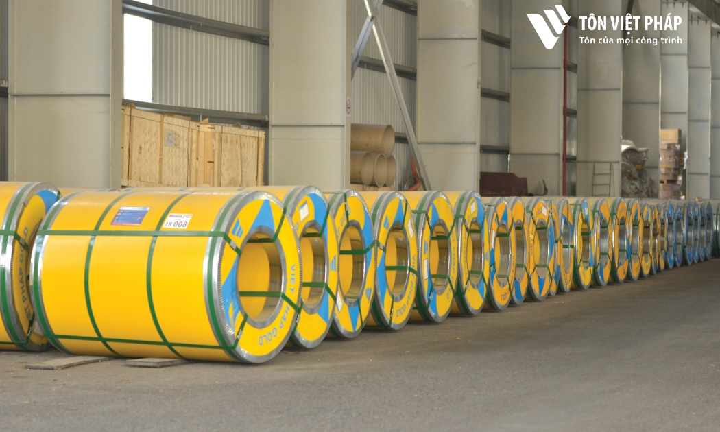 Công ty Cổ phần Tôn thép Việt Pháp ra mắt sản phẩm mới Tôn Việt Pháp Gold.