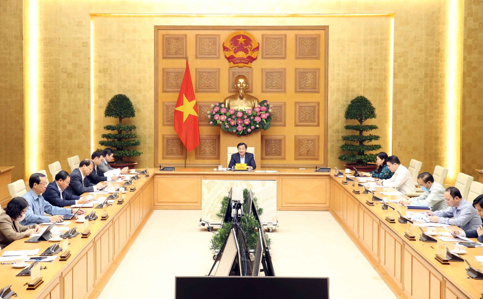 Toàn cảnh cuộc họp - Ảnh: VGP