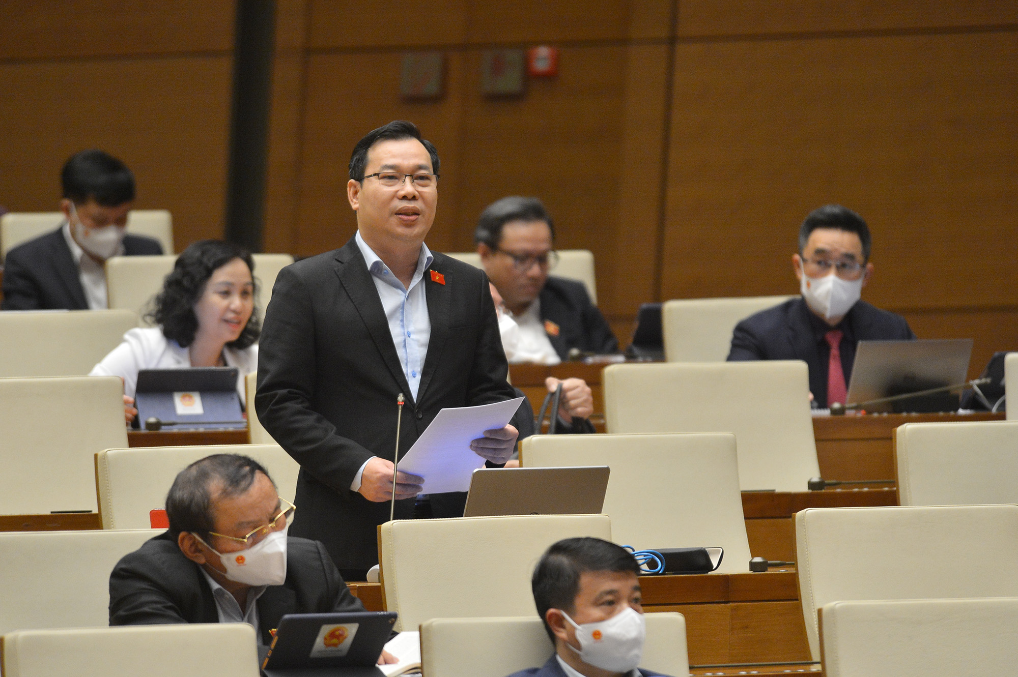 Ph&oacute; Chủ nhiệm Ủy ban Tư ph&aacute;p Đỗ Đức Hồng H&agrave; &ndash; Đo&agrave;n đại biểu Quốc hội Tp.H&agrave; Nội - Ảnh: Quochoi.vn