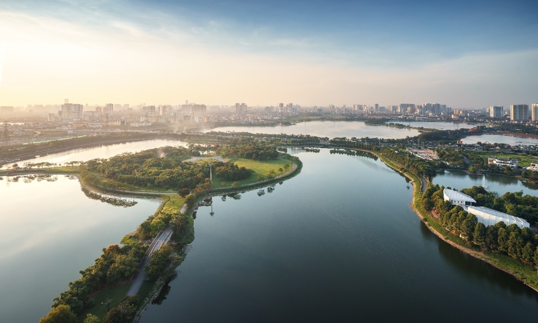 Từ một vùng “rốn nước” ô nhiễm nặng nề, Gamuda City ngày nay đã trở thành một biểu tượng đô thị sinh thái nổi bật của thủ đô.