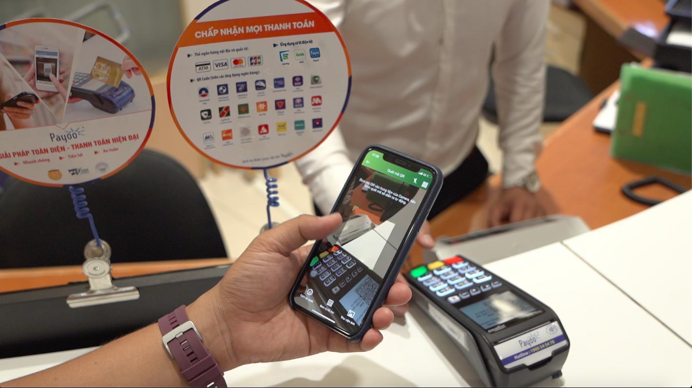 Thanh toán bằng QR Code qua ví điện tử Payoo.