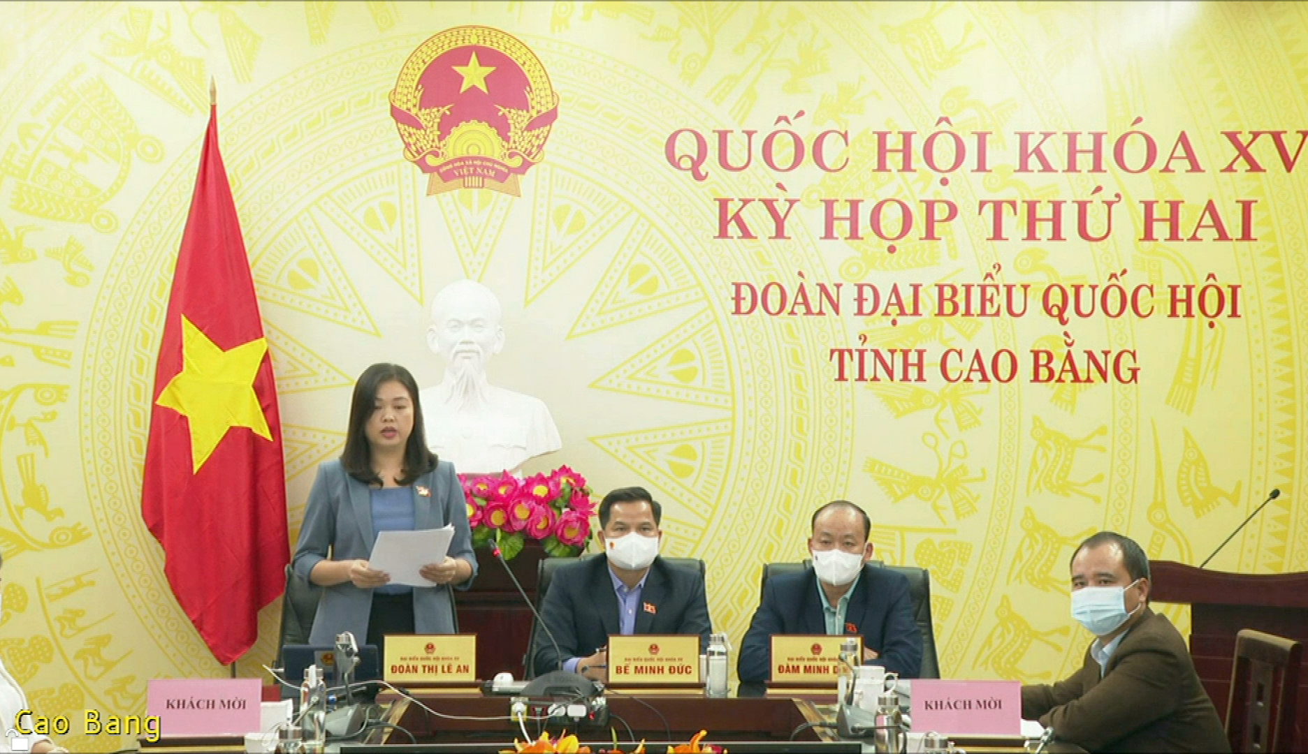 Đại biểu Đoàn Thị Lê An - Ảnh: Quochoi.vn