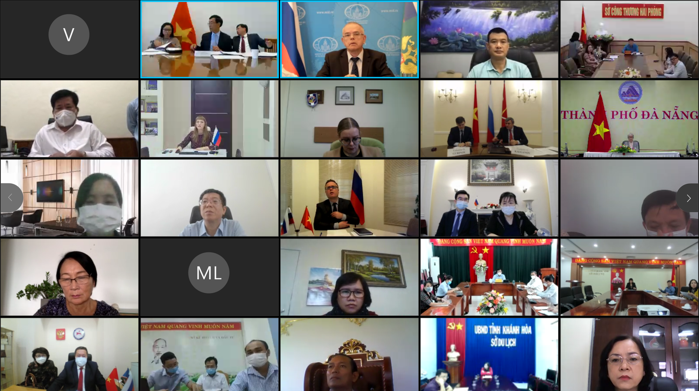 Tọa đàm được tổ chức theo hình thức trực tuyến - Ảnh: Nguyễn Tuyến