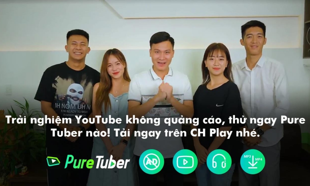 Ứng dụng Pure Tuber là một ứng dụng sạch, không có chứa virus cũng như là các phần mềm độc hại khác.