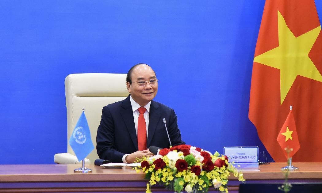 Chủ tịch nước Nguyễn Xuân Phúc - Ảnh: Bộ Ngoại giao