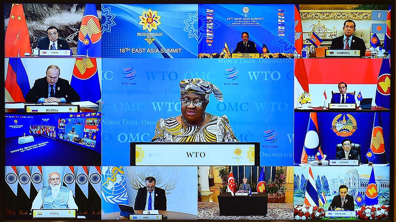 Hội nghị được tổ chức theo h&igrave;nh thức trực tuyến - Ảnh: Thế giới & Việt Nam