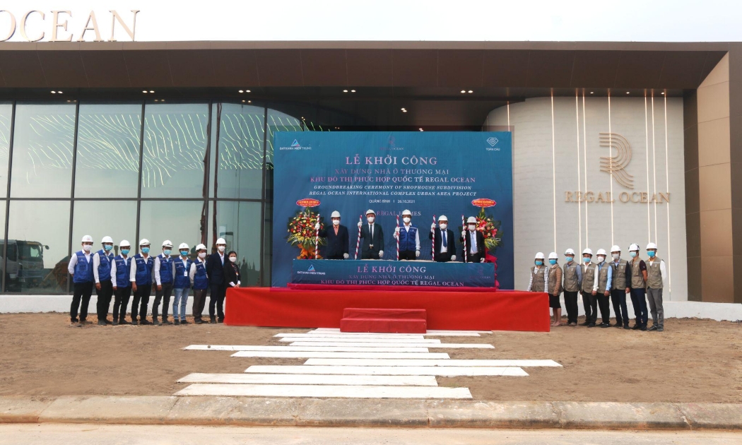 Regal Ocean Quang Binh là khu đô thị phức hợp đẳng cấp quốc tế, quy mô 21 ha..
