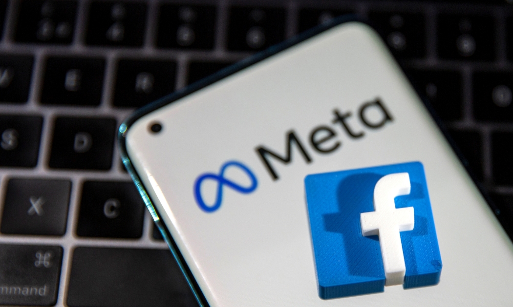 Facebook đổi tên công ty và công bố logo mới - Ảnh: Reuters.