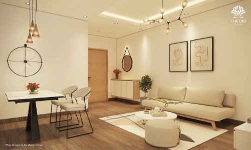 Căn hộ The Ori Garden lấy cảm hứng từ phong cách thiết kế Nhật