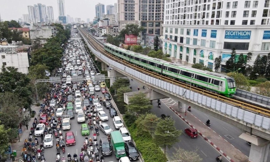 Tuyến Metro Cát Linh - Hà Đông sắp khai thác.
