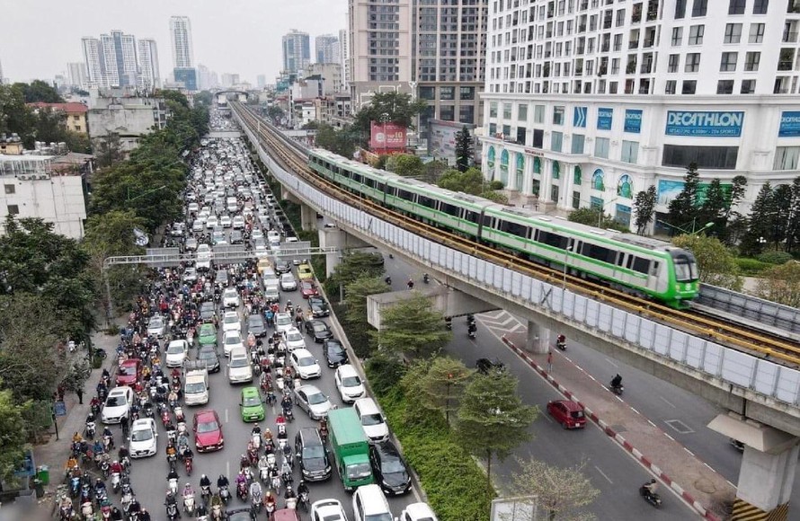  Tuyến Metro Cát Linh - Hà Đông sắp khai thác.