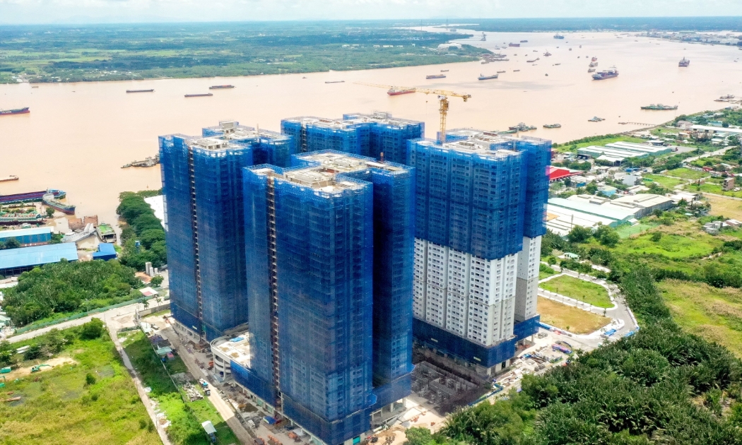 Dự án Q7 Saigon Riverside Complex tháng 10/2021.