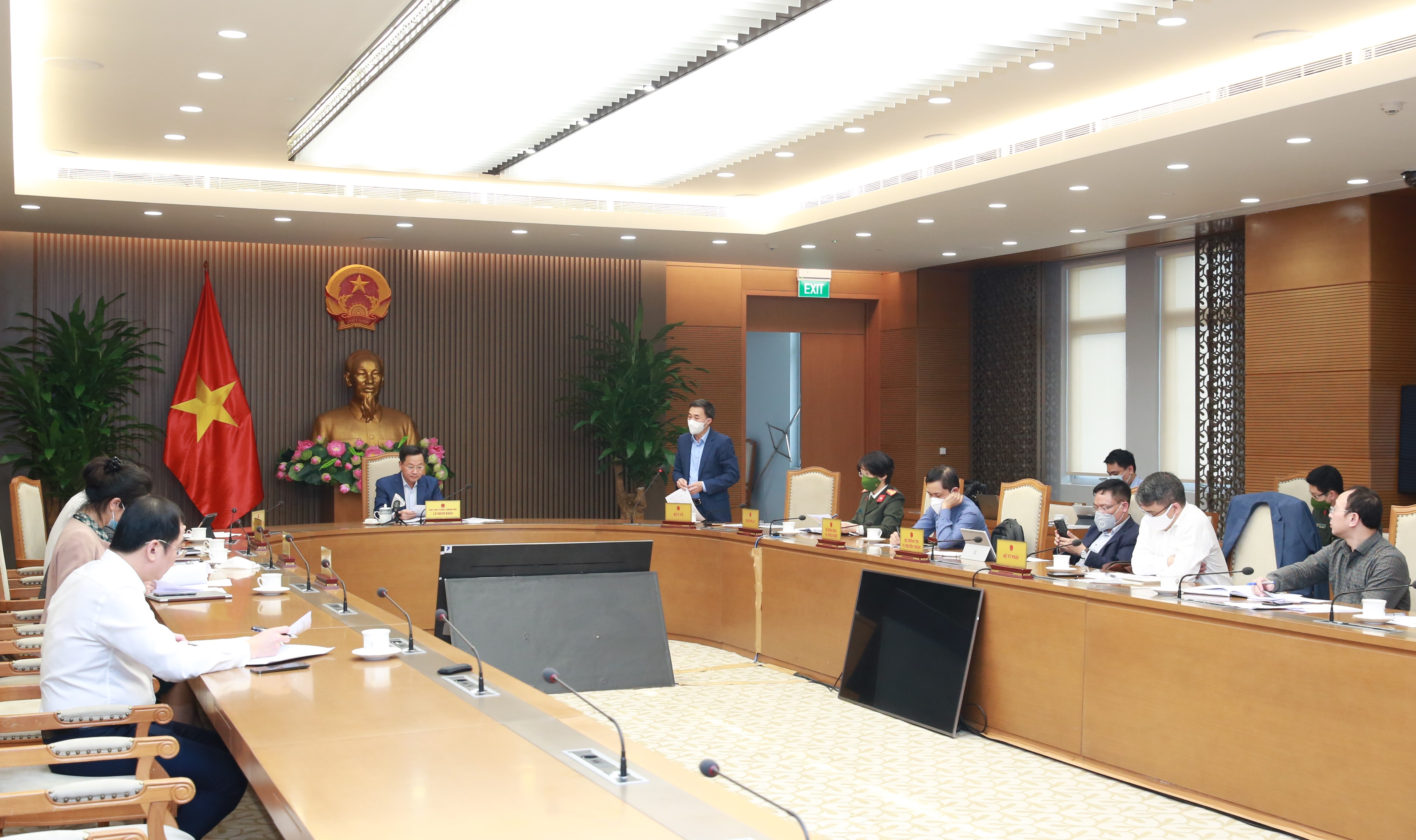 Toàn cảnh buổi làm việc - Ảnh: VGP