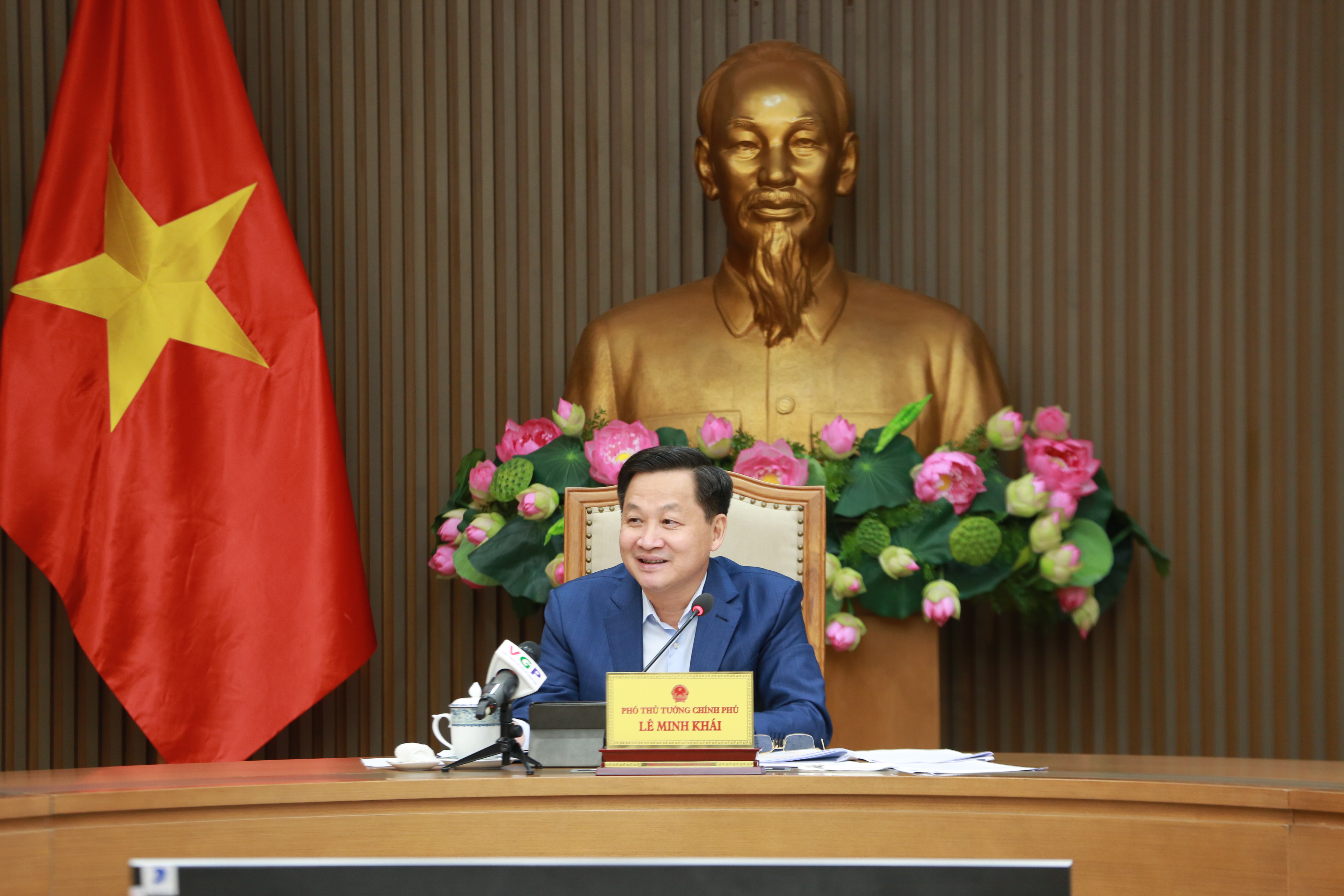 Phó Thủ tướng Lê Minh Khái - Ảnh: VGP