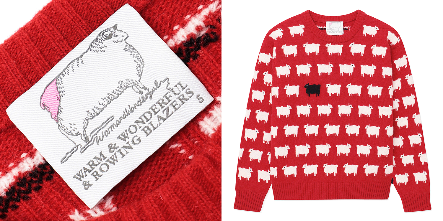 Năm ngo&aacute;i,&nbsp;h&atilde;ng thời trang Mỹ Rowing Blazers đ&atilde; bắt tay với Warm & Wonderful để sản xuất lại mẫu &aacute;o nổi tiếng.