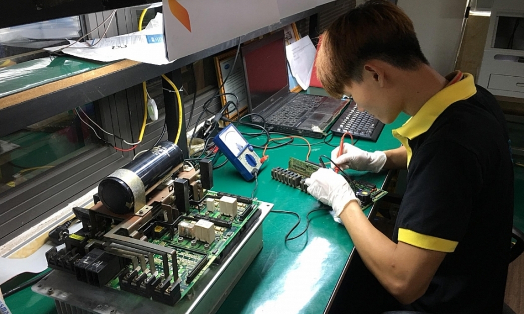 Máy móc, thiết bị điện tử là nhóm hàng xuất khẩu quan trọng của Việt Nam.