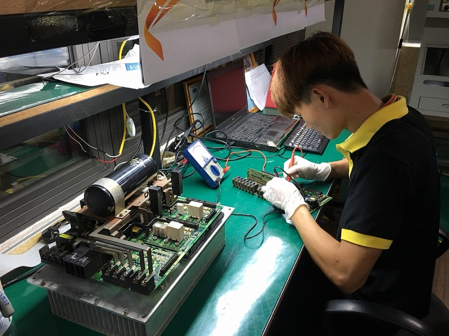 Máy móc, thiết bị điện tử là nhóm hàng xuất khẩu quan trọng  của Việt Nam.