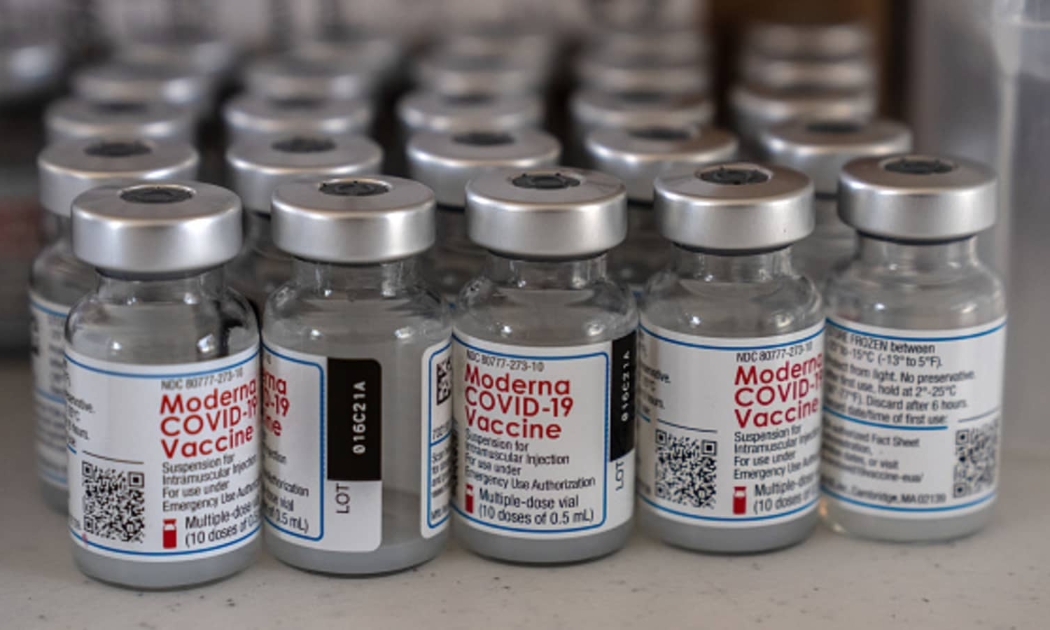 Vaccine Covid-19 của Moderna - Ảnh: Getty Images