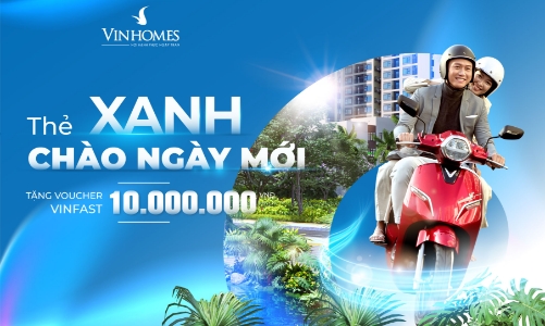 Vinhomes tặng cư dân 30.000 voucher xe máy điện VinFast 