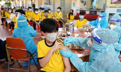 TP.HCM đã tiêm vaccine phòng Covid-19 cho hơn nửa triệu trẻ em