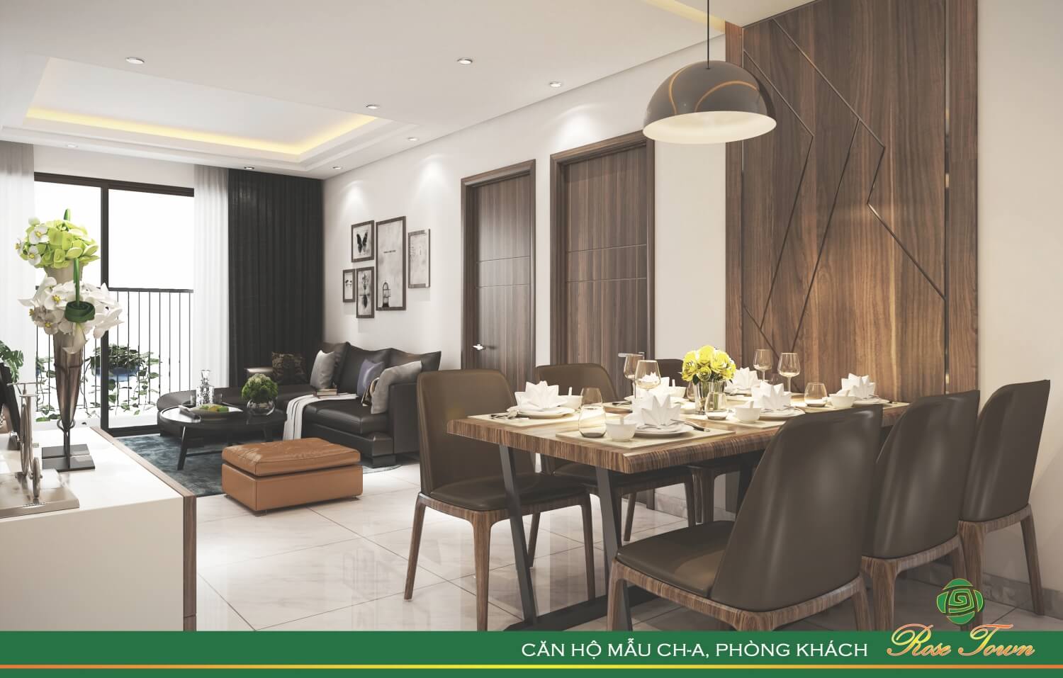 C&aacute;c căn hộ tại Rose Town c&oacute; thiết kế th&ocirc;ng minh, khoa học, tối ưu ho&aacute; c&ocirc;ng năng v&agrave; diện t&iacute;ch sử dụng, đặc biệt lu&ocirc;n ngập tr&agrave;n &aacute;nh s&aacute;ng tự nhi&ecirc;n.