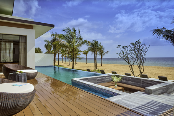 Mövenpick Resort Waverly Phú Quốc thuộc tổng khu Mövenpick Villas & Residences Phú Quốc sở hữu những hồ bơi riêng tư sang trọng.