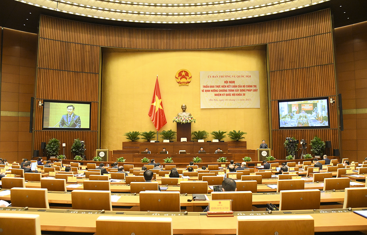 Toàn cảnh hội nghị - Ảnh: Quochoi.vn