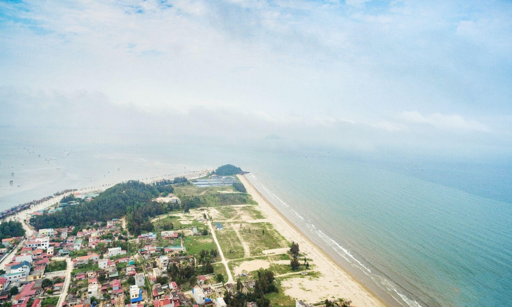 Hải Tiến được quy hoạch trở thành trung tâm nghỉ dưỡng của Thanh Hóa, sánhngang tầm Sầm Sơn.