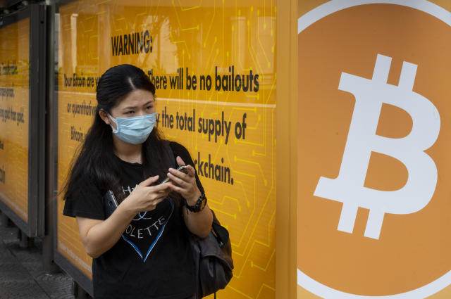 Singapore có cách tiếp cận không kìm hãm hay cấm đoán thị trường tiền ảo - Ảnh: Getty Images