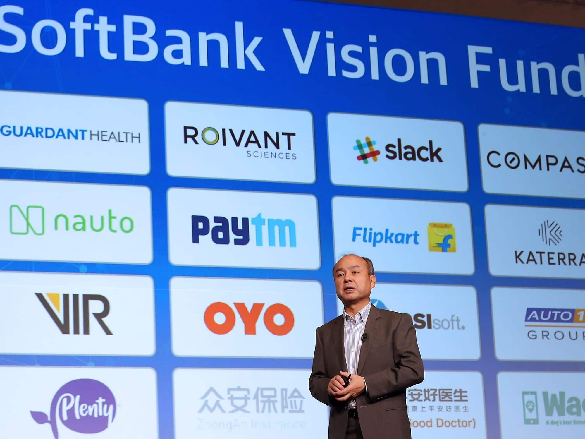 Tỷ phú Masayoshi Son lập 2 quỹ đầu tư Vision Fund và Vision Fund 2, huy động hàng trăm tỷ USD - Ảnh: Getty Images