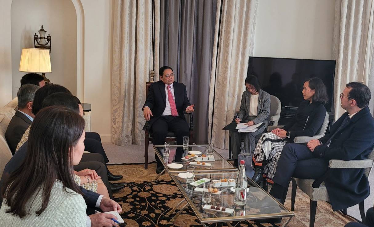 To&agrave;n cảnh cuộc gặp - Ảnh: TTXVN