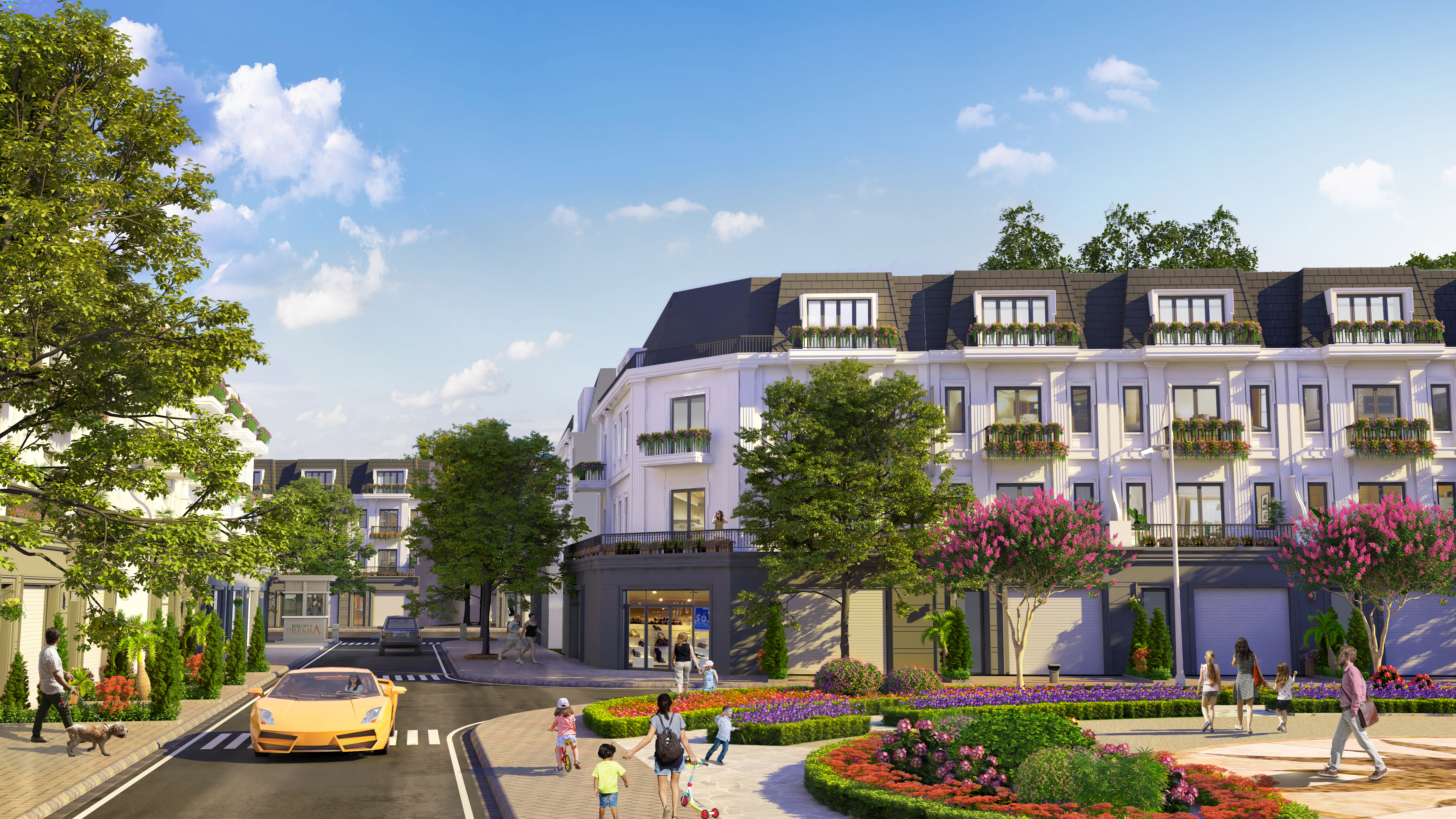 Nh&agrave; phố tại Milano hướng cư d&acirc;n đến cuộc sống l&agrave;nh mạnh, c&acirc;n bằng.