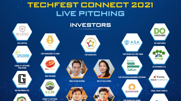 Live Pitching – Kết nối đầu tư trong khuôn khổ Chương trình Techfest Connect 2021