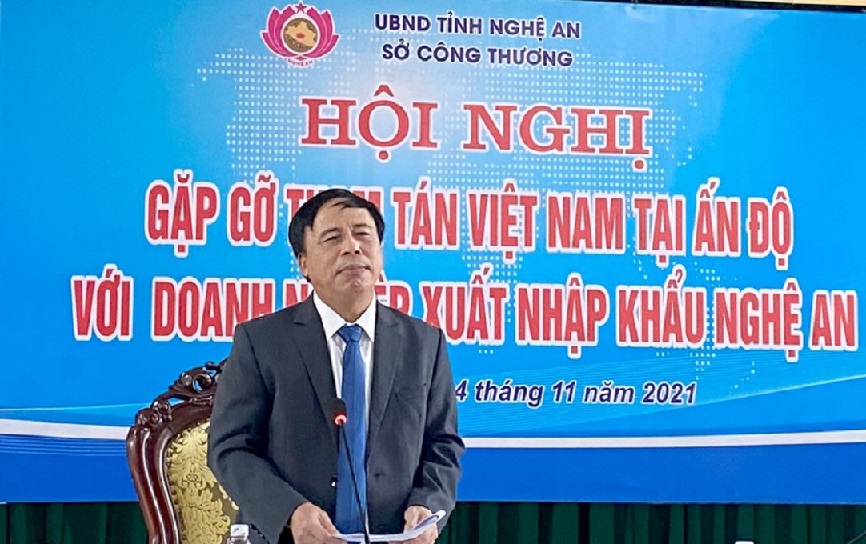 &Ocirc;ng Phạm Văn H&oacute;a - Gi&aacute;m đốc Sở C&ocirc;ng thương tỉnh Nghệ An.