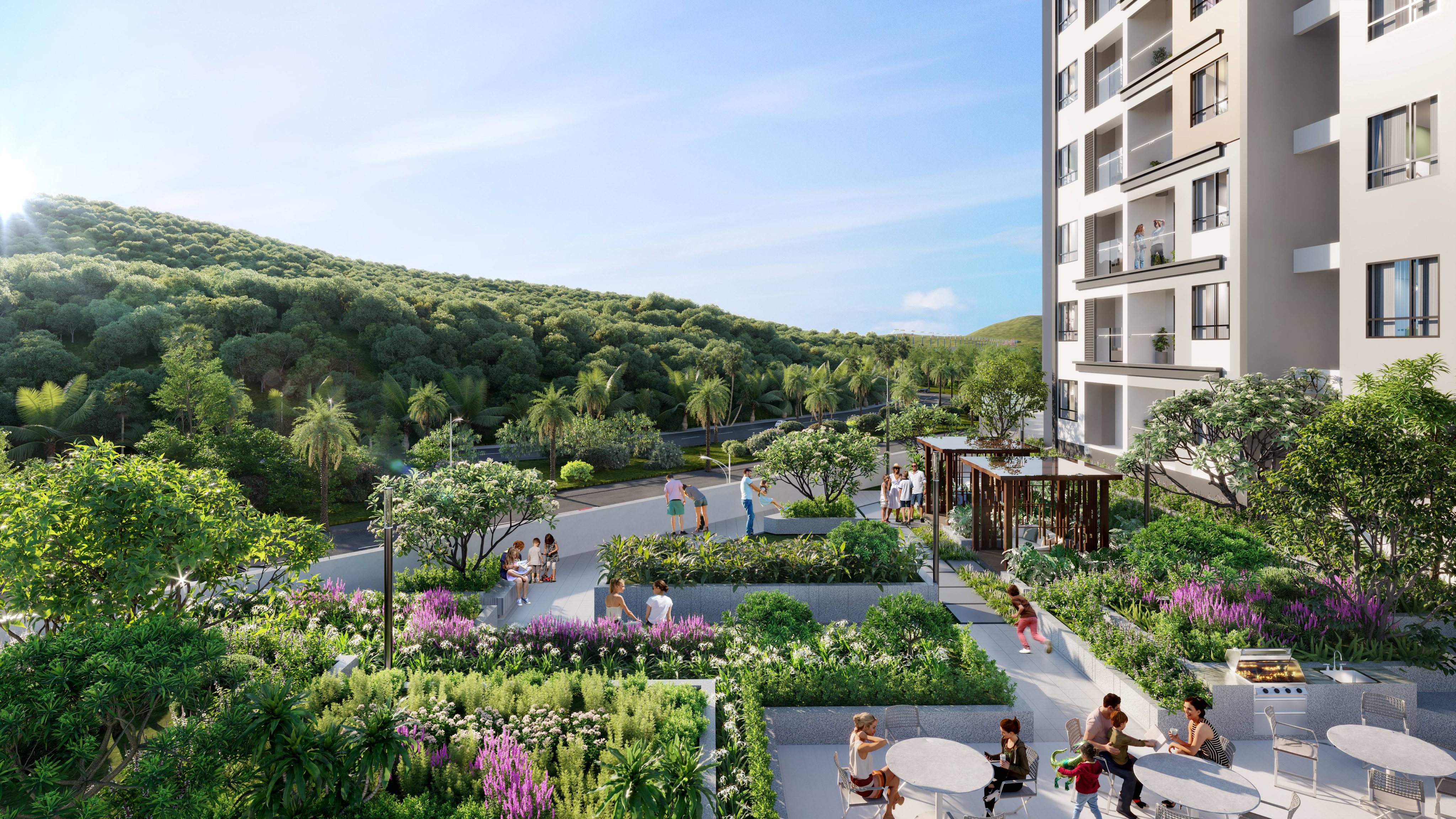 Phối cảnh một g&oacute;c dự &aacute;n New Galaxy Nha Trang. Ảnh: Hưng Thịnh Land.