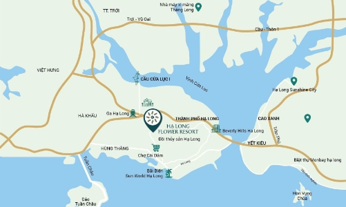 Hạ Long hướng tới “5 cực, 1 hành lang”, Ha Long Flower Resort hưởng lợi?