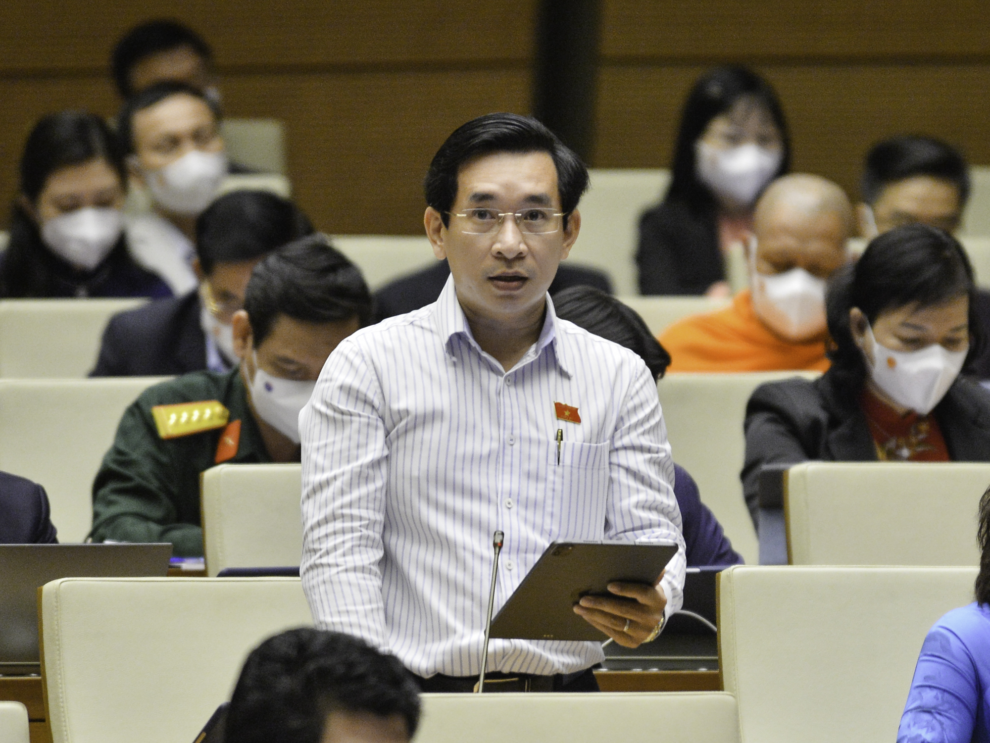 Đại biểu Nguyễn Văn Cảnh - Ảnh: Quochoi.vn