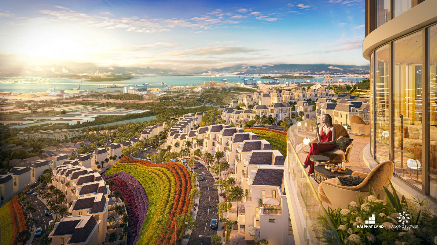 Ha Long Flower Resort có vị trí đắc địa và địa thế độc đáo về mặt phong thủy.