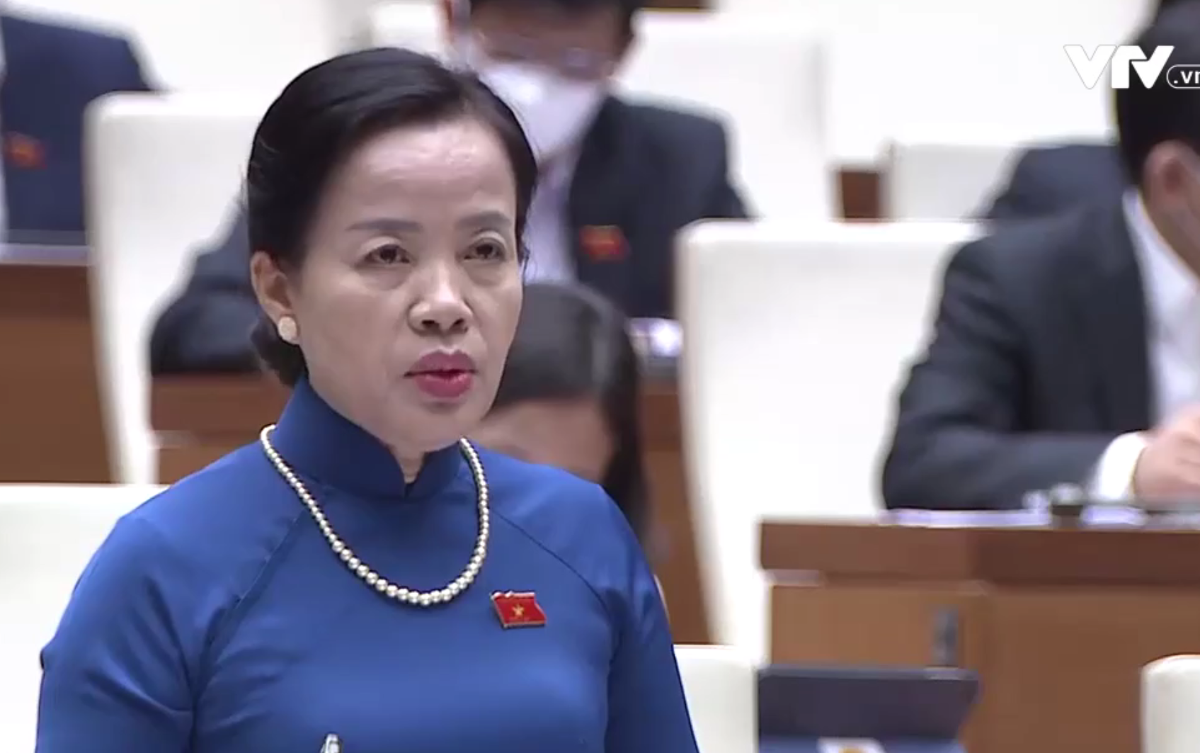 Đại biểu Nguyễn Thị Kim Thúy - Phó chủ nhiệm Ủy ban Xã hội, đại biểu Quốc hội thành phố Đà Nẵng.
