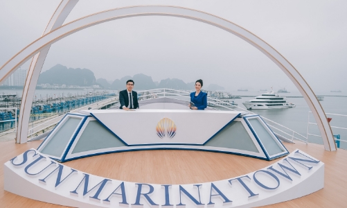 Show trình diễn “Không - Thủy - Bộ” tại dự án Sun Marina Town