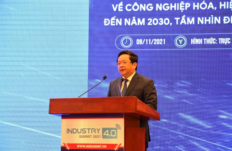 TS. Nguyễn Đức Hiển - Phó Trưởng Ban Kinh tế Trung ương phát biểu khai mạc hội thảo.