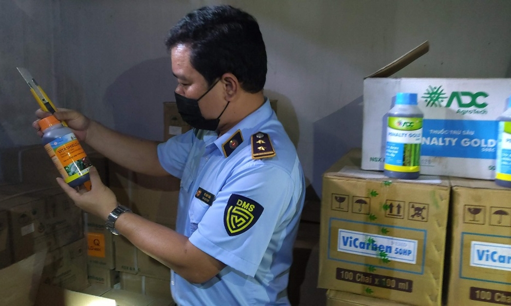 Phát hiện nhiều loại thuốc bảo vệ thực vật