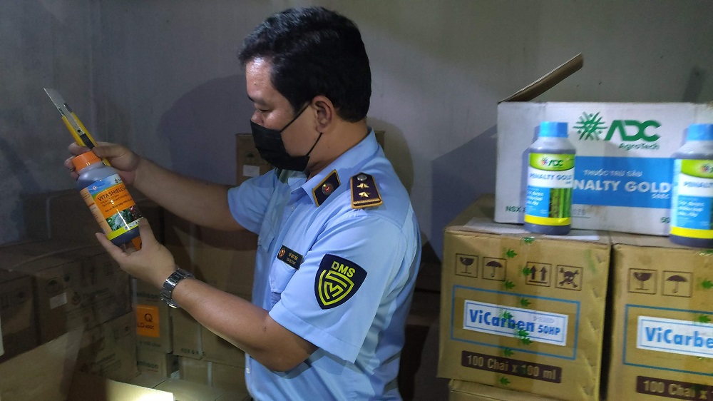 Phát hiện nhiều loại thuốc bảo vệ thực vật