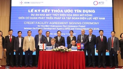 AFD lends $80mln to EVN for Hoa Binh hydropower expansion