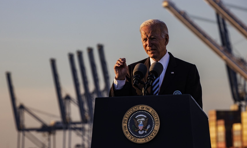 Tổng thống Mỹ Joe Biden - Ảnh: Bloomberg.